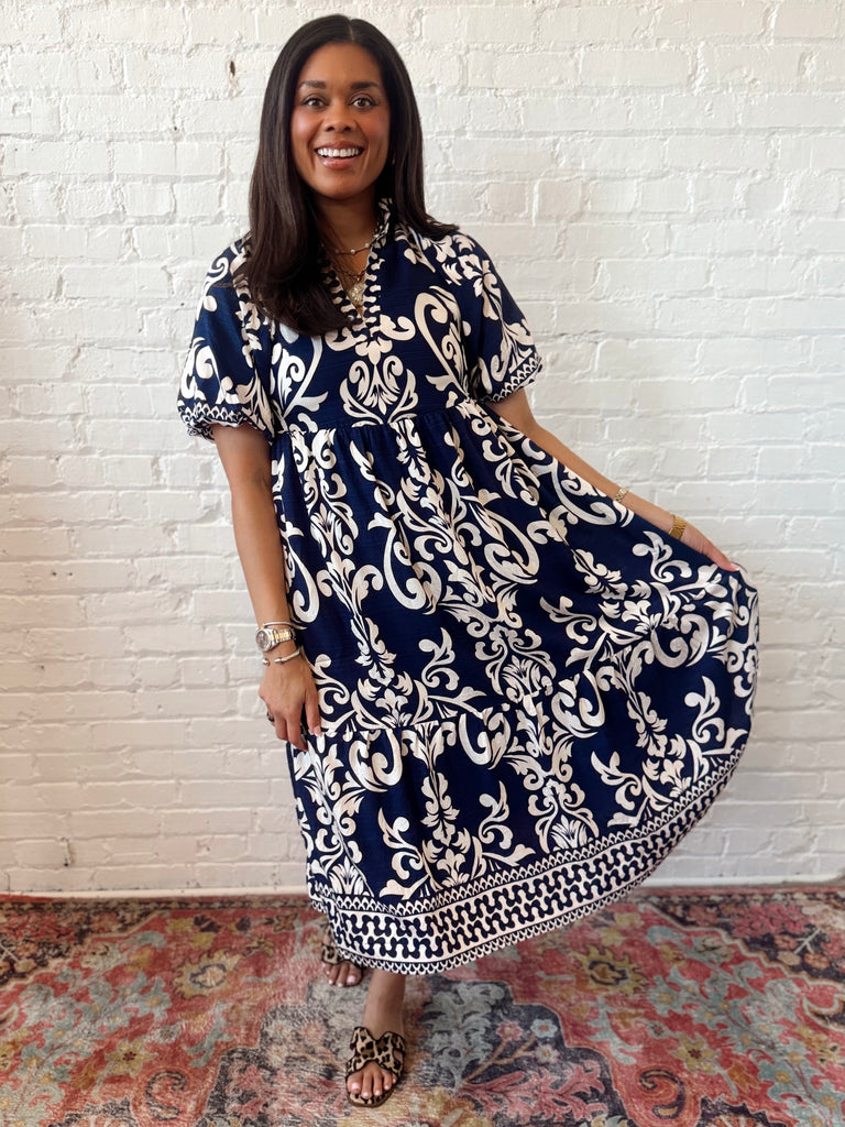 Tide & Ivory Midi Dress