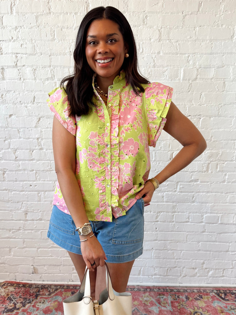 Bubblegum Picnic Top