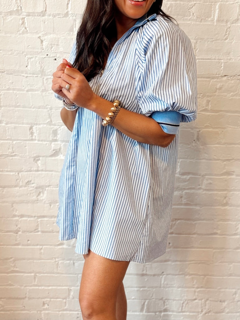 Avery Striped Dress