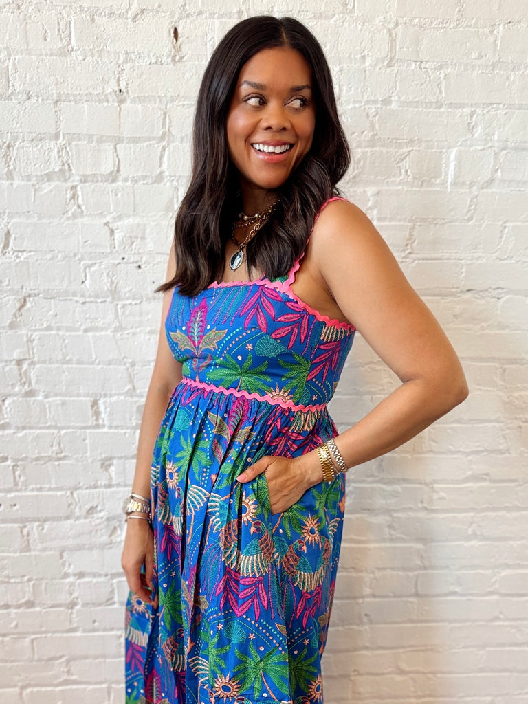 Tropical Daydream Midi Dress