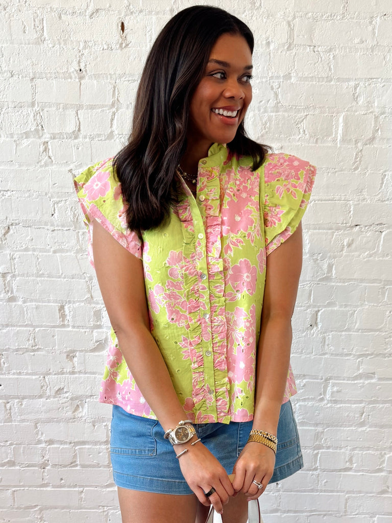 Bubblegum Picnic Top