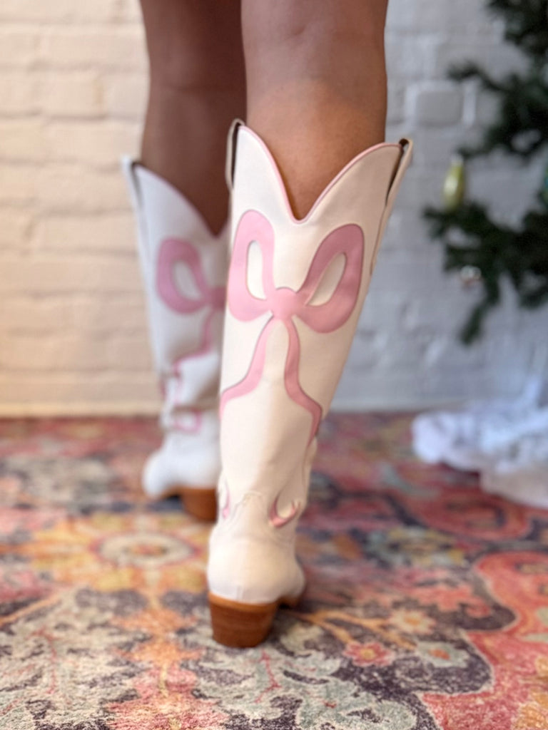 Coquette Cowboy Boot - Pink