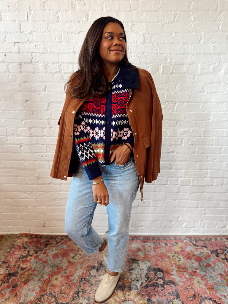 Olive Lane Barn Jacket Cognac