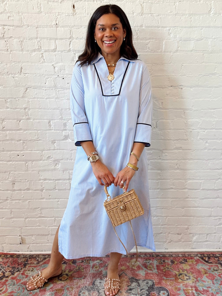 Greenwich Stripe Maxi