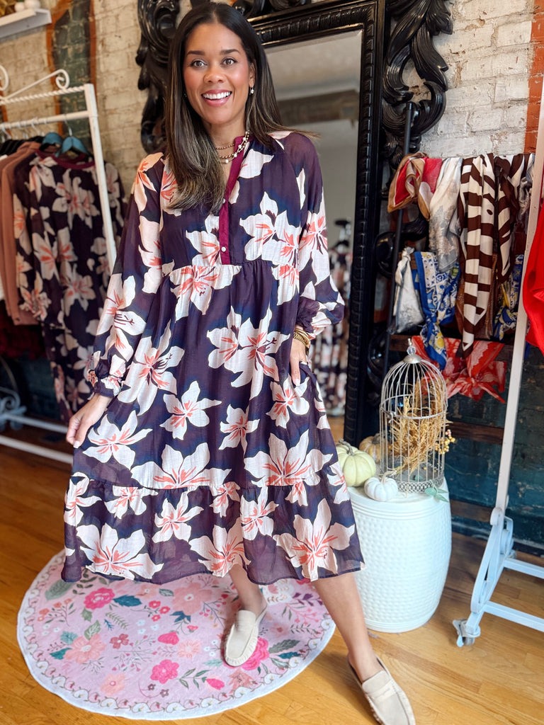 Plum Perfect Midi
