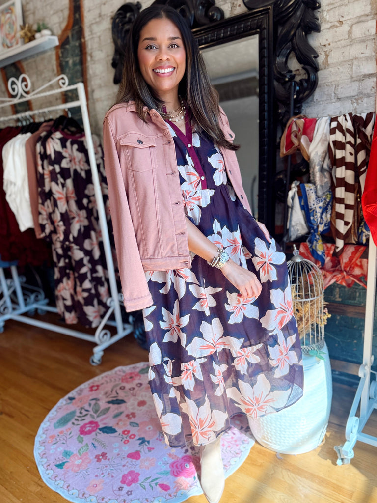 Plum Perfect Midi