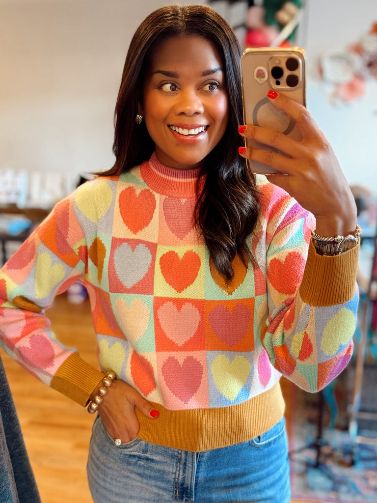 Piece of My Heart Sweater