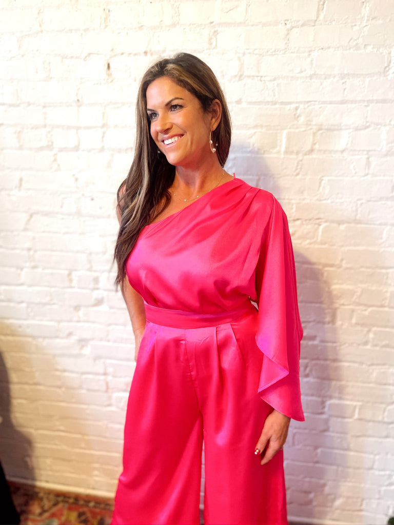 Pretty in Pink Jumpsuit