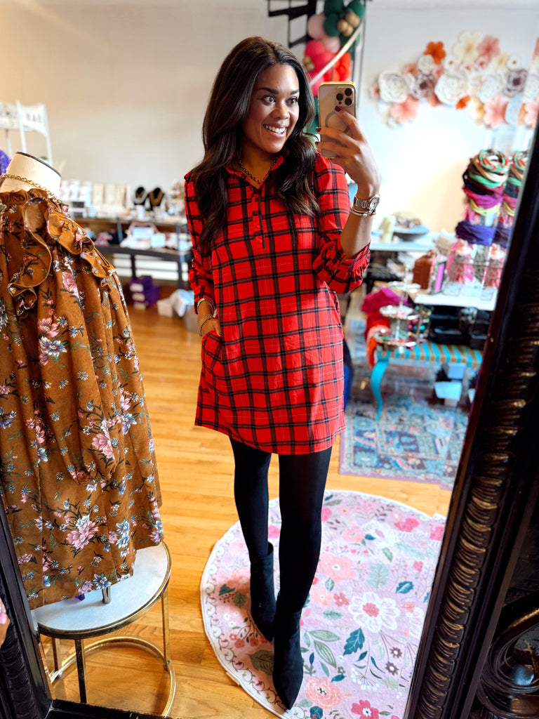 Holiday Tartan Dress