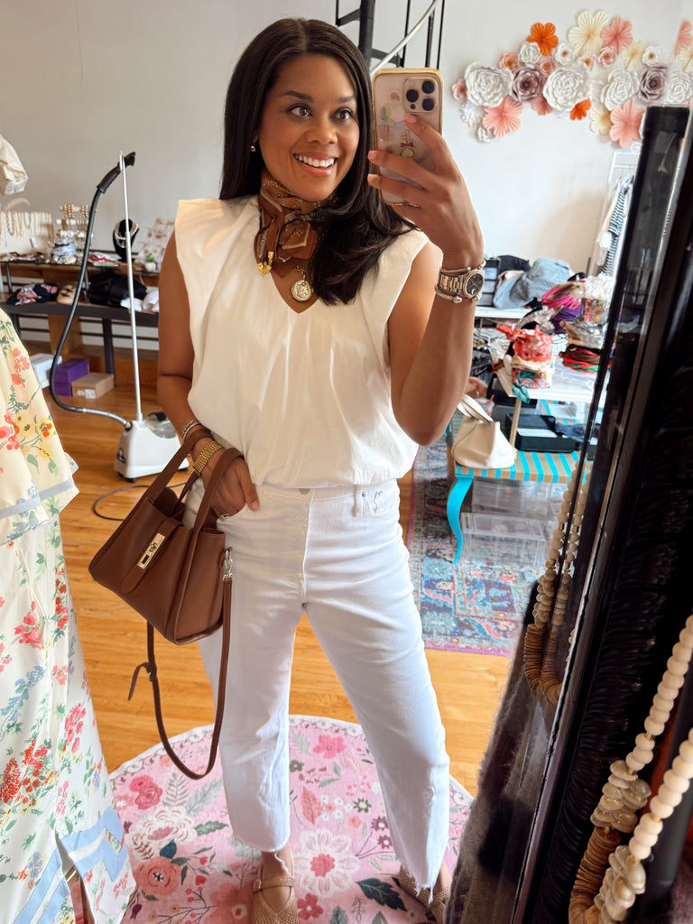 Modern Muse Top White