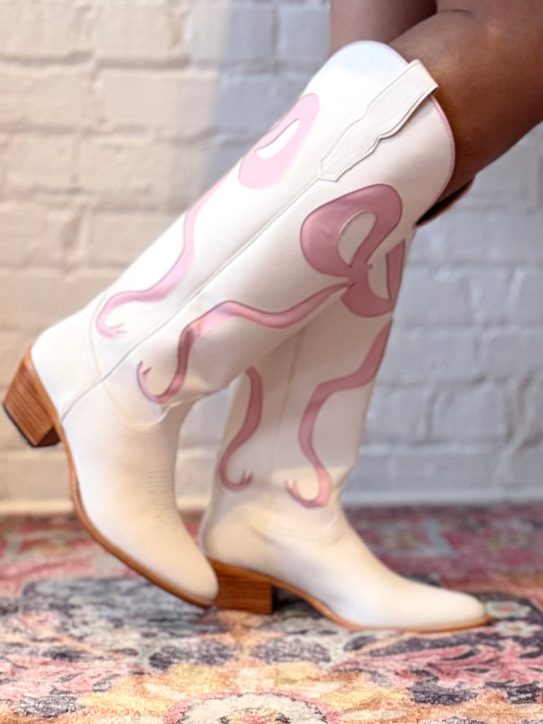 Coquette Cowboy Boot - Pink