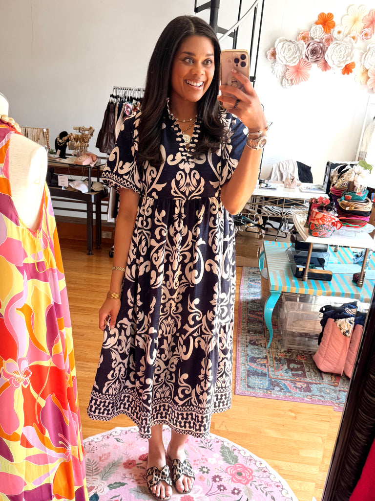 Tide & Ivory Midi Dress