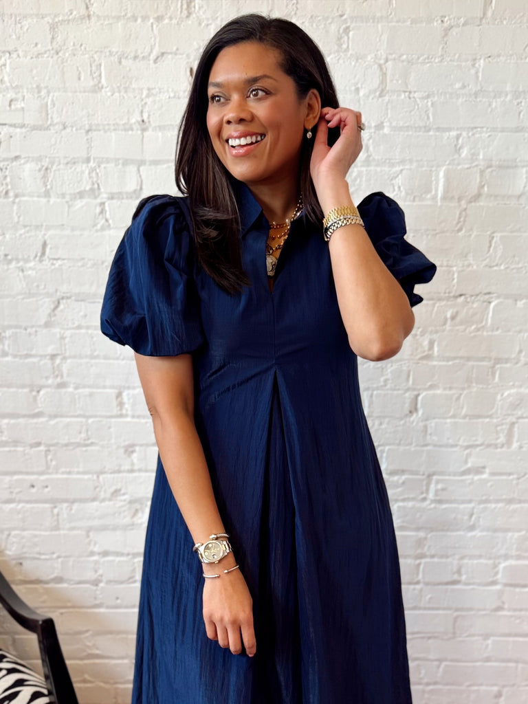Merit Puff Sleeve Maxi Dress