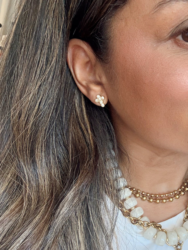 Faith Mini CZ Earring