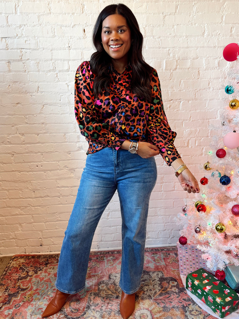 Lisa Animal Print Top