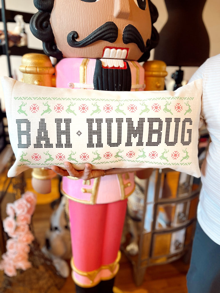 Bah Humbug Pillow