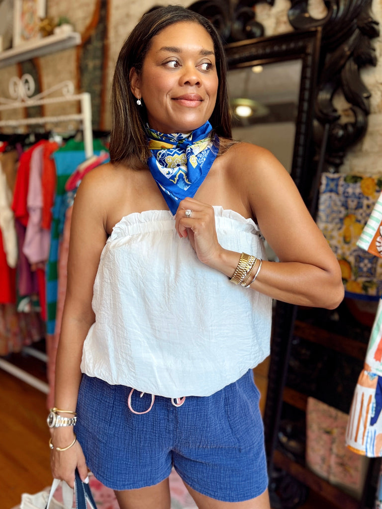 Lemon Tile Scarf