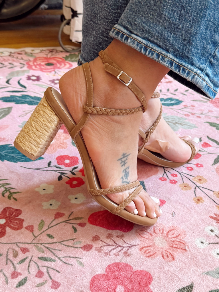 Azure Strappy Sandal