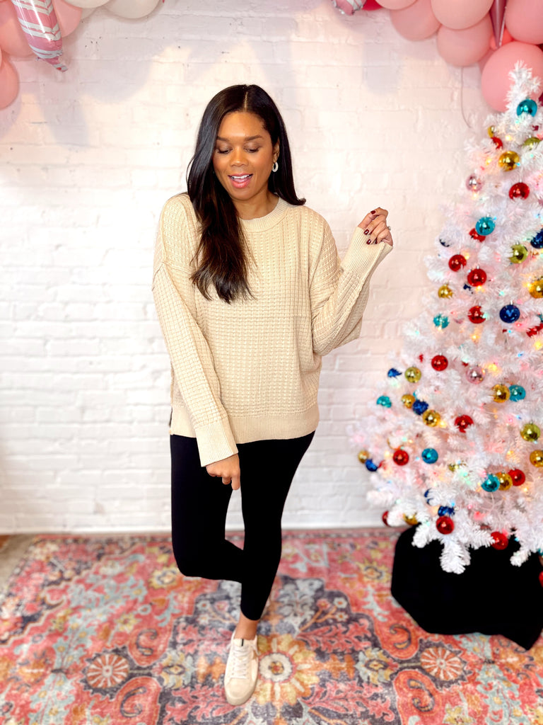 Lets Grab a Latte Sweater