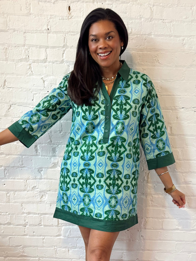 SeaGlass Shirt Dress