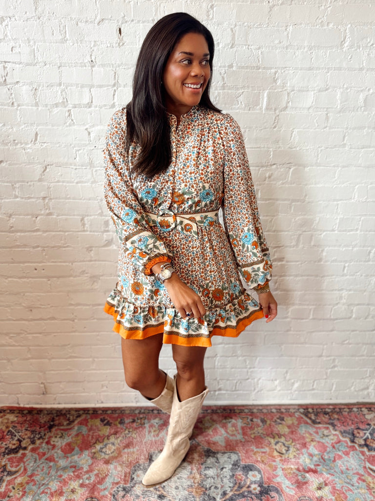 Autumn Marigold Dress