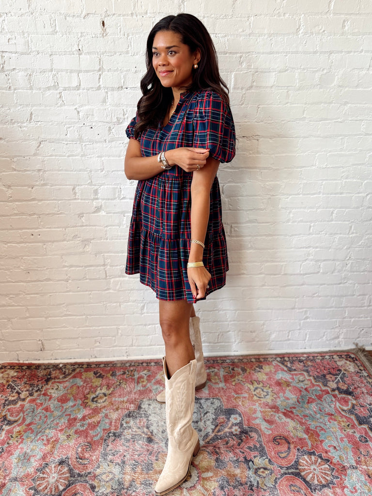 Preston Plaid Dress