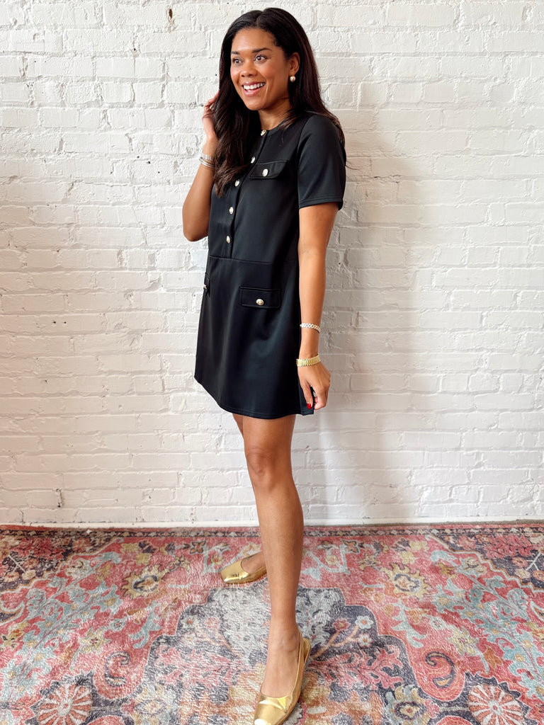Noir Luxe Dress