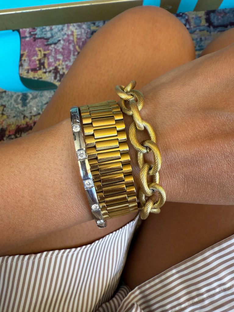 All Aboard Rope Chain Bracelet