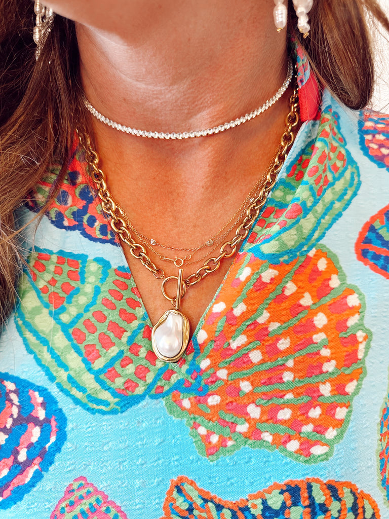 Luxe Tennis Necklace