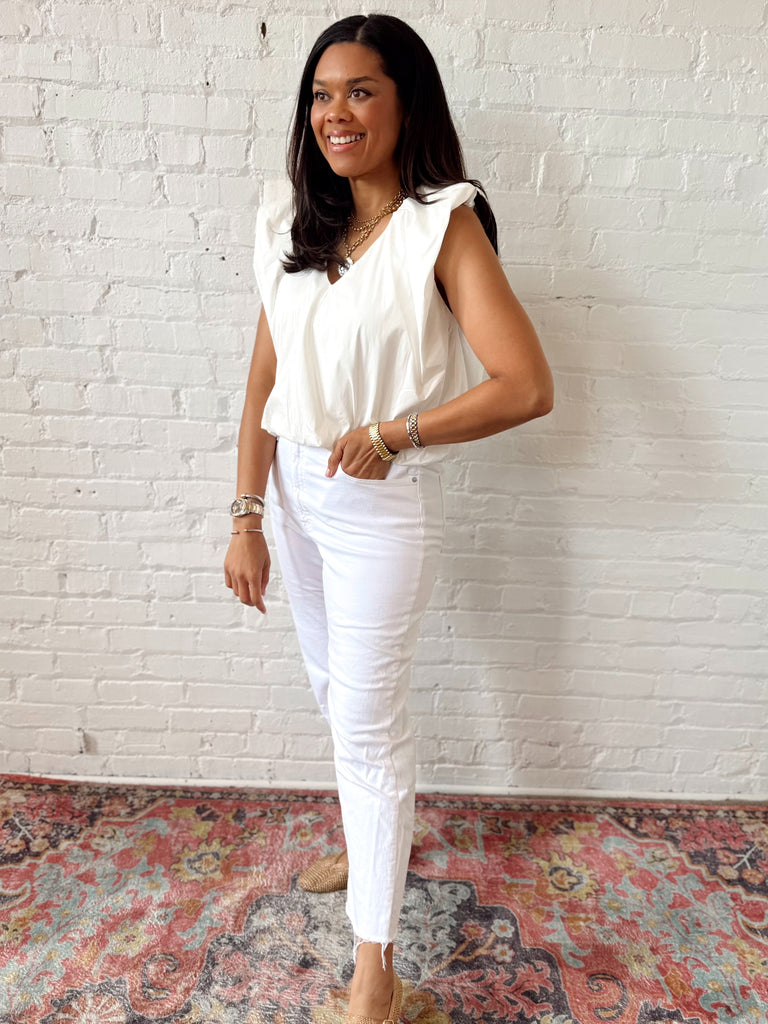 Modern Muse Top White