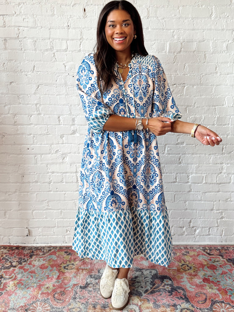 Palmetto Blue Midi
