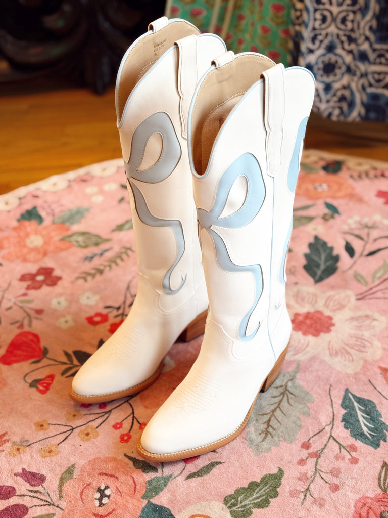 Coquette Cowboy Boot - Blue