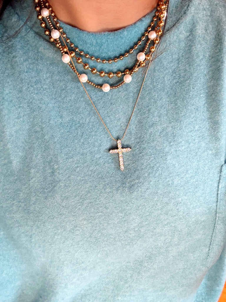 Diamond Cross Necklace