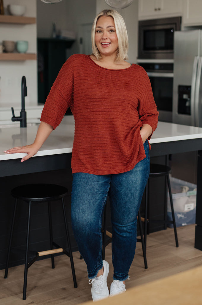 Roasting Chestnuts Knit Top