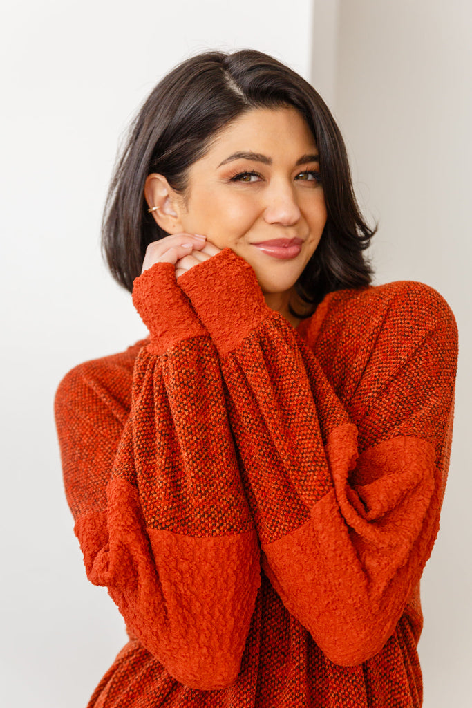 Planning Ahead Color Block Hoodie