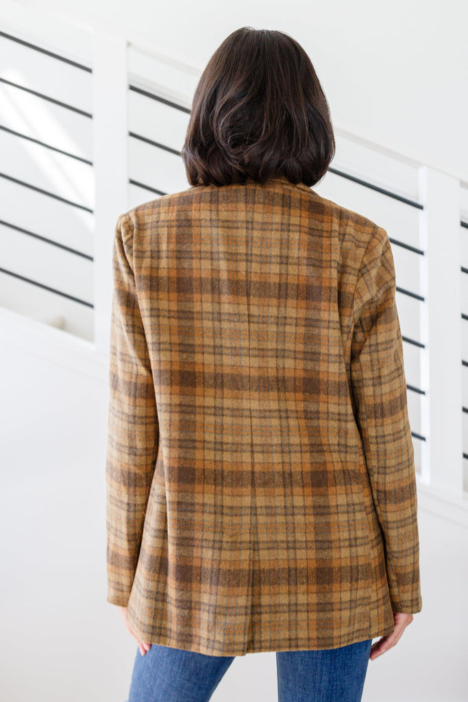 Ivy League Plaid Blazer