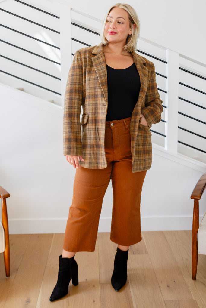 Ivy League Plaid Blazer