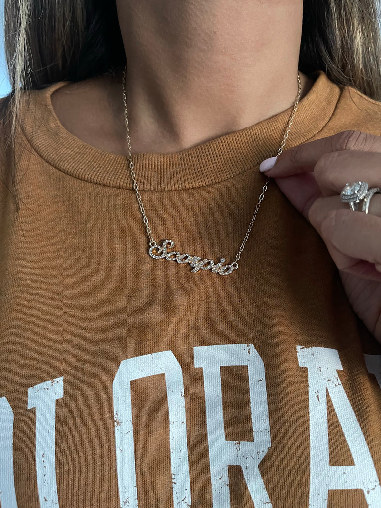 What’s Your Sign Necklace