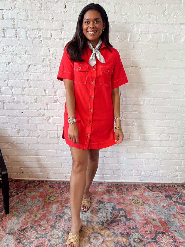 Celebration Shirt Dress