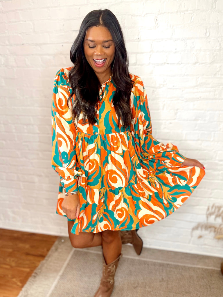 Pumpkin Spice Dress