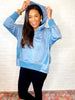 Best Friend Hoodie Blue