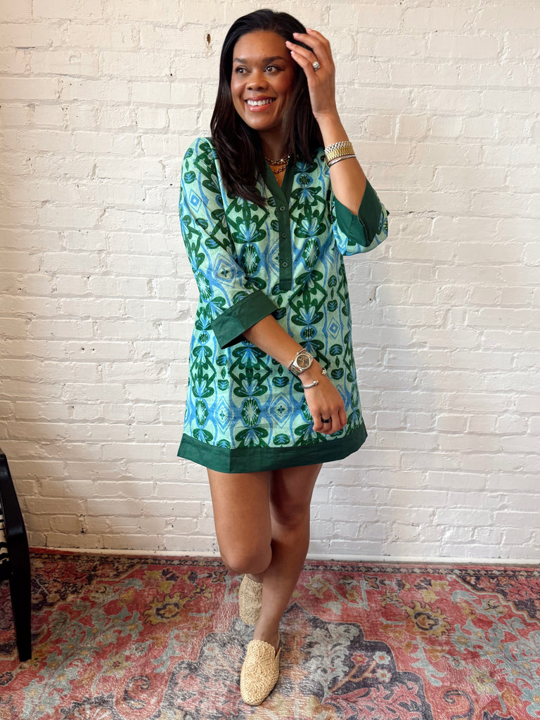 SeaGlass Shirt Dress