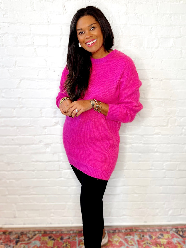 Paris Tunic Dress Pink