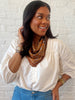 Magnetic Triangle Scarf - Color Block