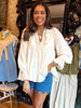 Hannah Ruffle Top