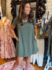 Easy Livin Dress Green