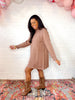 Love you a Latte Sweater Dress
