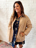 Olive Lane Barn Jacket Beige