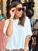Brown Aviator Sunglasses