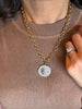 Two Toned Coin Necklace